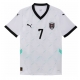 Austria Marko Arnautovic #7 Echipament de Fotbal Replică European 2024 Femei Deplasare